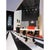 Enigma Round Dining Table in Powder-Coated Aluminum & Glass Top by altreforme Dimensions: Ø 140 x H 73 cm. Materials:...