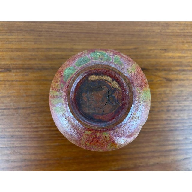 Mid-Century German Brutalist Studio Pottery Vase by Lu and Gerd Grove, 1968 For Sale - Image 9 of 18