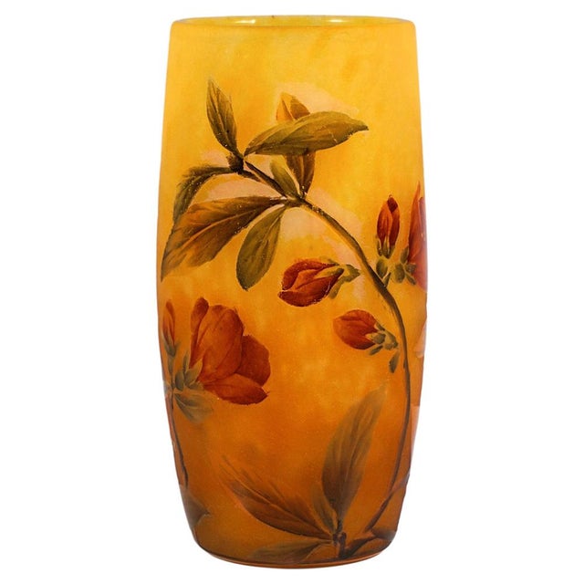 Art Nouveau Cameo Vase from Daum Nancy, 1890s For Sale - Image 6 of 6