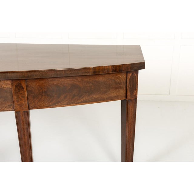 18th Century English Mahogany Serving Table For Sale - Image 4 of 11