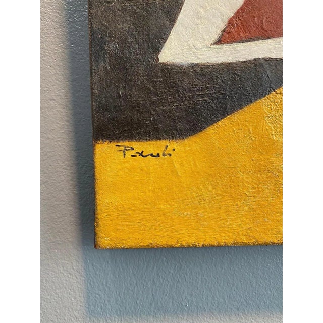 Gilbert Pauli, Accordion Girl, Oil on Canvas, 1996 For Sale - Image 6 of 9