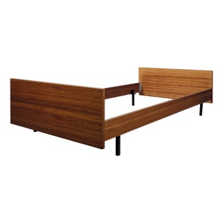 Bauhaus Model 183 Daybed with Teak Veneer, 1960s For Sale