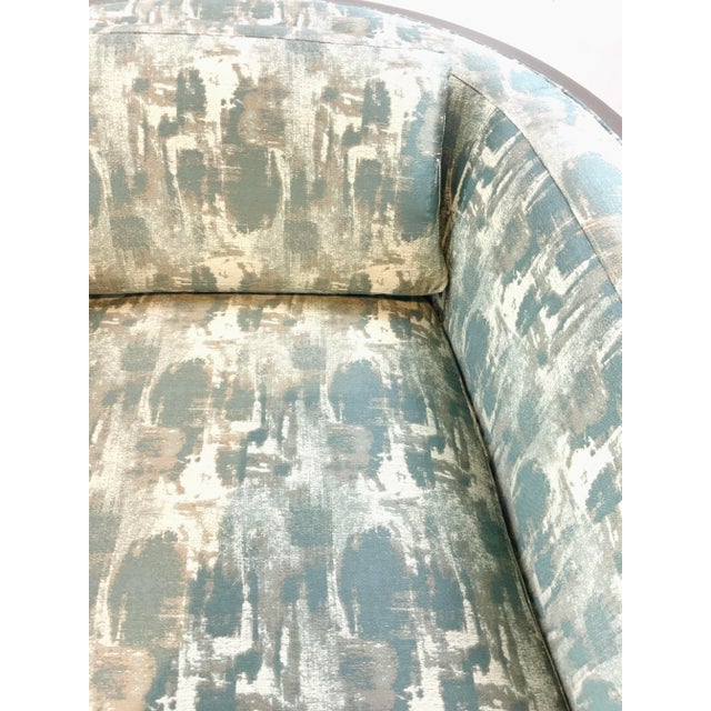 Abstract Caracole Couture Modern Abstract Ice Breaker Club Chair For Sale - Image 3 of 8