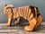 Vintage Handcrafted Wood and Jute Tiger Stool For Sale - Image 13 of 16