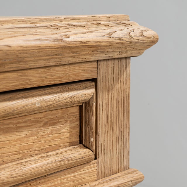 French Provincial Early 20th Century French Oak Side Table For Sale - Image 3 of 15
