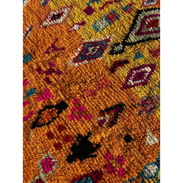 Colorful Moroccan Berber Rug For Sale - Image 6 of 9