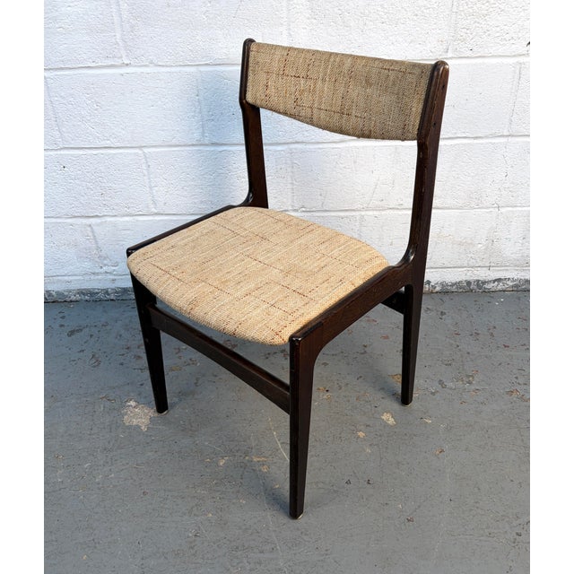 Set of Six Mid-Century Modern Danish Dining Chairs Attributed to Erik Buch For Sale - Image 12 of 13