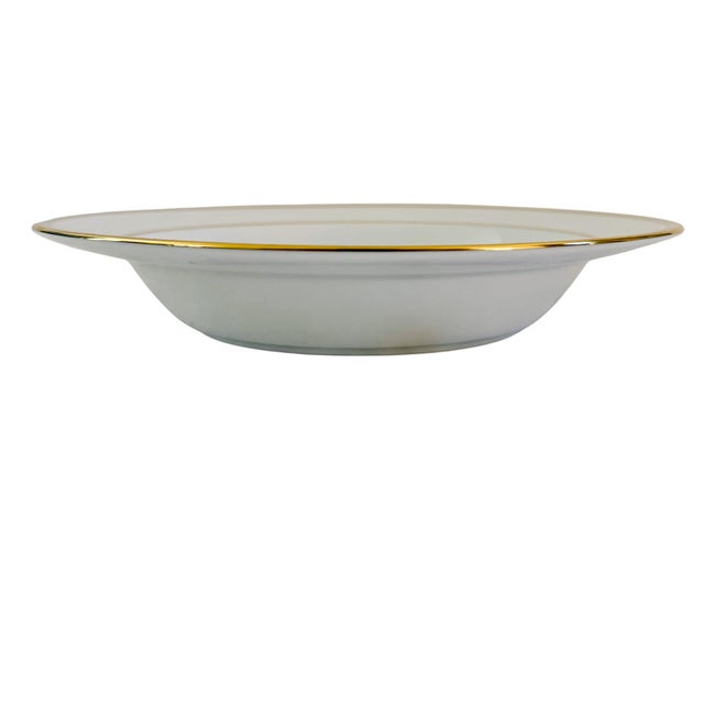 1990s Vintage Dansk Concerto Gold Rim Soup Bowls - Set of 12 For Sale - Image 5 of 6