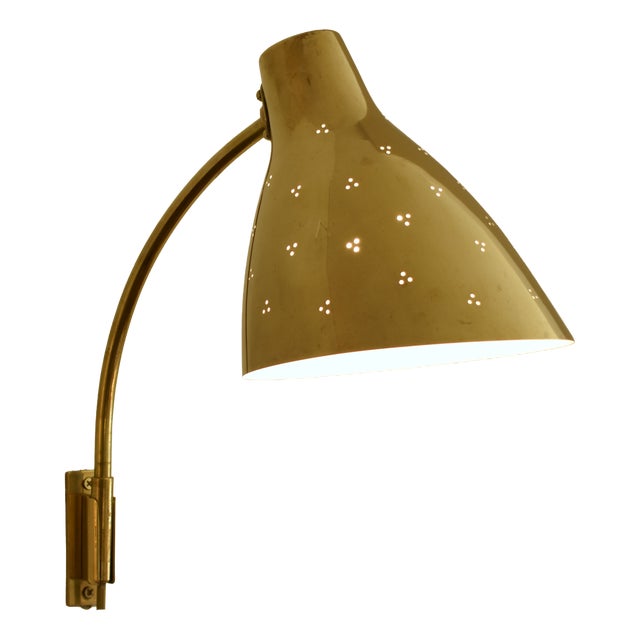 Model 50-055 Wall Lamp by Lisa Johansson-Pape for Orno, 1950s For Sale