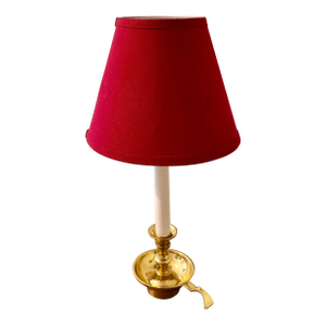 Leviton Brass Chamberstick Accent Lamp
