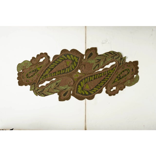 Traditional Vintage Kim Seybert New York Beaded Table Runner For Sale - Image 3 of 9