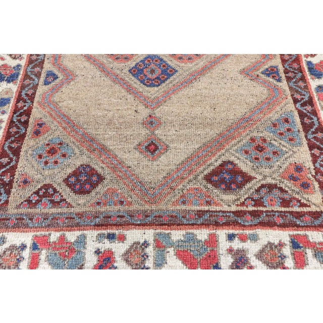 Early 20th Century Antique Persian Malayer Rug, 03'09 X 5'05 For Sale - Image 5 of 6