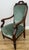 Antique French Style Armchair in Walnut For Sale - Image 4 of 16