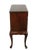1980s Late 20th Century Queen Anne–Style Cherry Wood Silverware Chest For Sale - Image 5 of 6