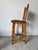 Vintage Coastal Organic Bamboo & Rattan With Leather Wrapped Bar Stools - A Pair For Sale In Miami - Image 6 of 13