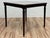Mid 20th Century Vintage Carved Wood Caned Game Table With Inset Glass Top For Sale - Image 5 of 11