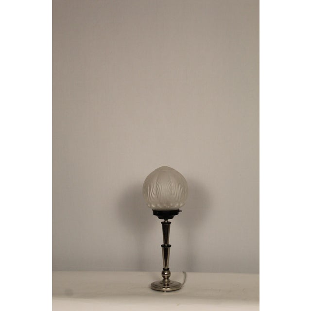 1930s 1930s Art Deco Mini Torchier Lamp For Sale - Image 5 of 10