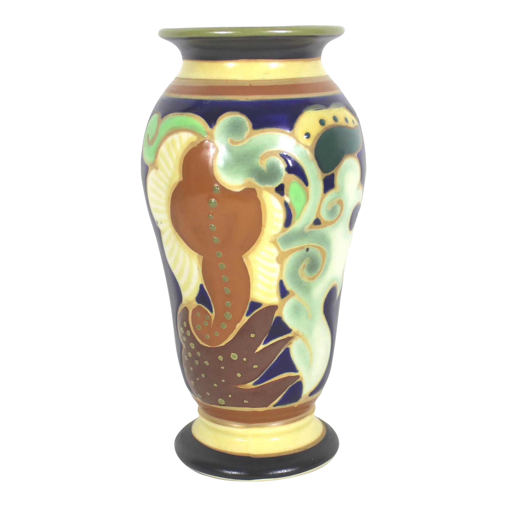 Vintage Art Deco Vases | Chairish