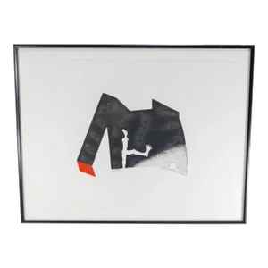 1980's Contemporary Modern Art Print by Chilean-American Sergio Gonzalez Tornero