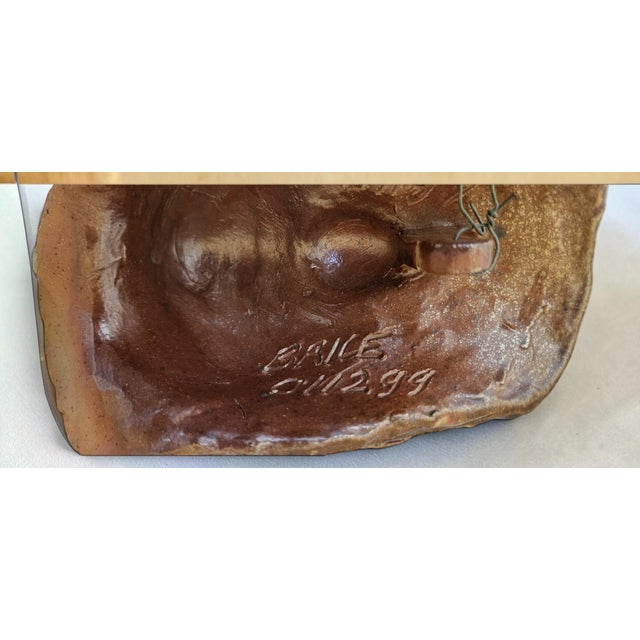 1990s Stoneware Sculpture from Gérard Bignolais, 1990s For Sale - Image 5 of 8