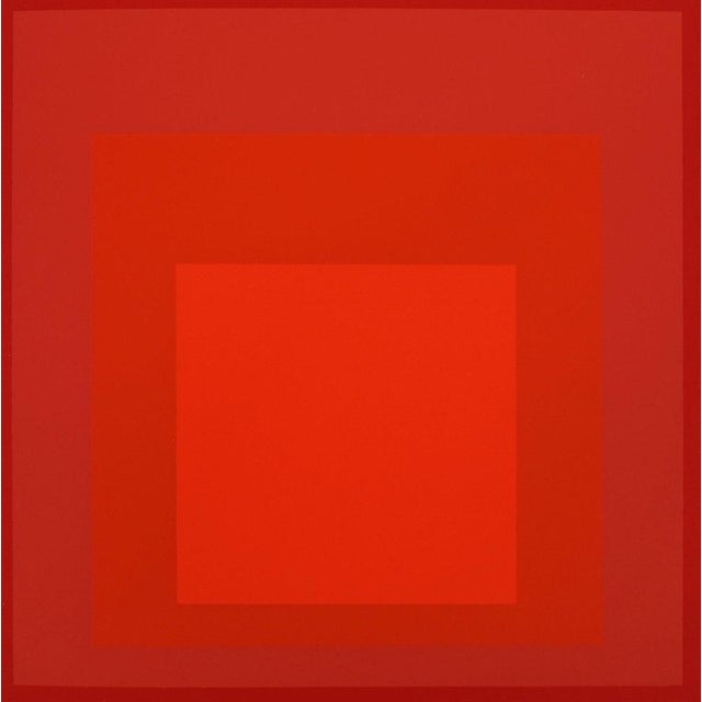 Bauhaus Josef Albers, Homage to the Square, R III a 4, Screen Print For Sale - Image 3 of 6