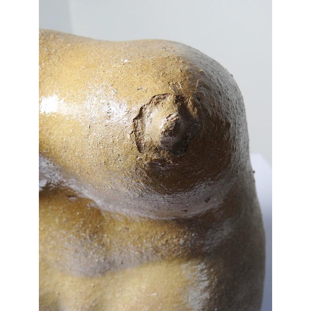 Large Sculptural Venus in Sandstone, 1990s For Sale - Image 13 of 16