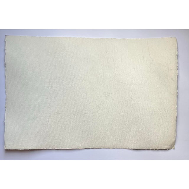 1980’s Original Watercolor Painting Abstract Shopping Bags For Sale - Image 4 of 4
