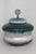 Abstract Tony Evans Raku Pottery Lidded Jar Drip Glaze Finish With Wood Display 4840b For Sale - Image 3 of 18