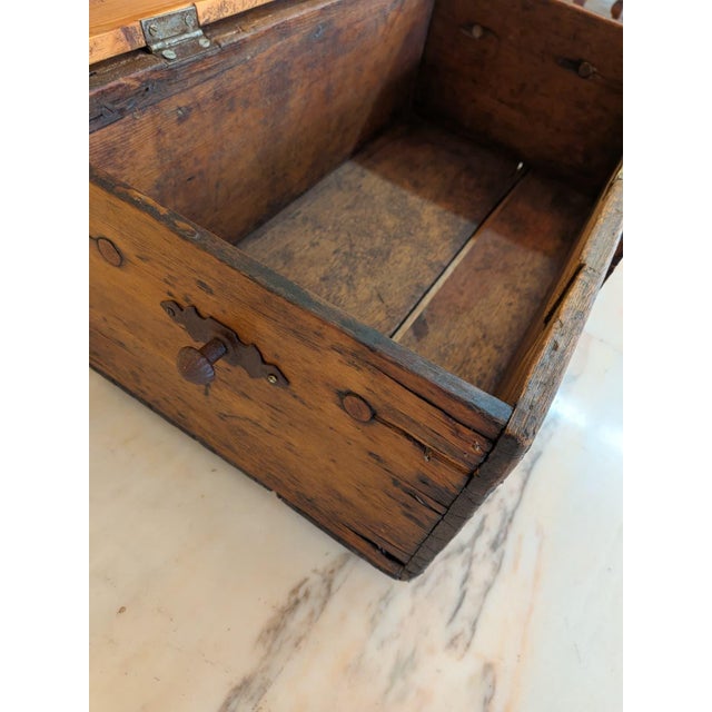 Wooden Bible Box, 1920 For Sale - Image 11 of 13