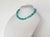 Early 21st Century Amazonite Beaded Necklace, 18-Inch, Silver-Gilded Amazonite Clasp For Sale - Image 5 of 10