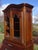 Louis XV Style Display Cabinet with Secretary and Drawers in Walnut, 1960s For Sale - Image 6 of 18
