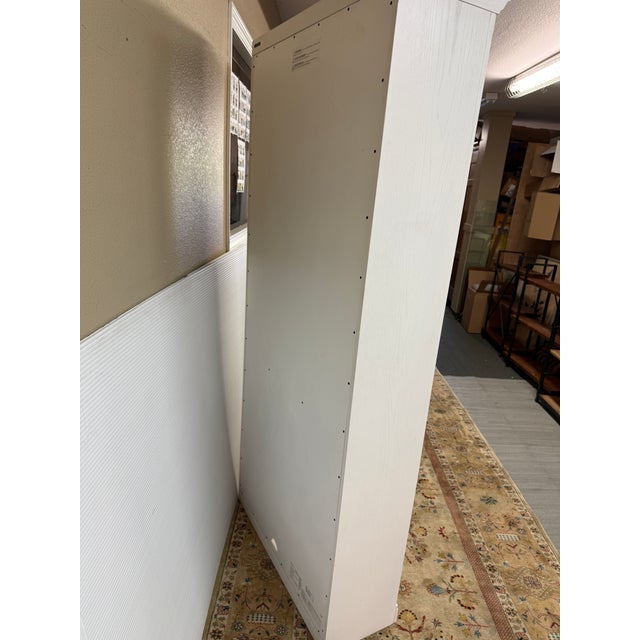2020s Pottery Barn Livingston Bookcase, Montauk White For Sale - Image 5 of 12