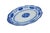 Victorian Antique Victorian W. H. Grindley "Lorne" Flow Blue Oval Serving Platter For Sale - Image 3 of 14