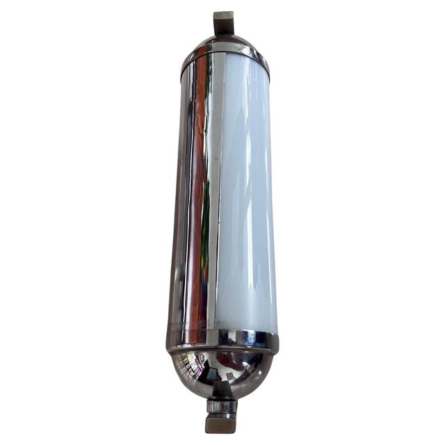 Bauhaus Chrome Wall Lamps with Adjustable Shades, 1930s, Set of 2 For Sale - Image 10 of 10