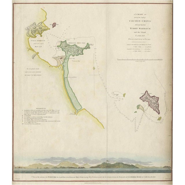 Late 18th Century Map of the Vietnamese Coast, 1796 For Sale - Image 5 of 5