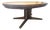 Early 20th Century Authentic Mid-Century Danish Oak "Flip-Flap" Lotus Dining Table by Dyrlund - Pedestal Base For Sale