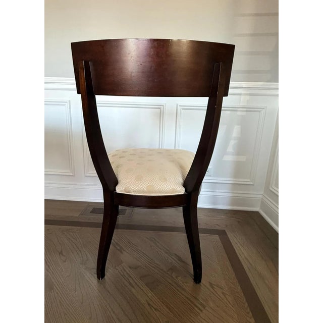 Ethan Allen Ethan Allen Klismos Dining Side Chairs- Set of 6 For Sale - Image 4 of 12