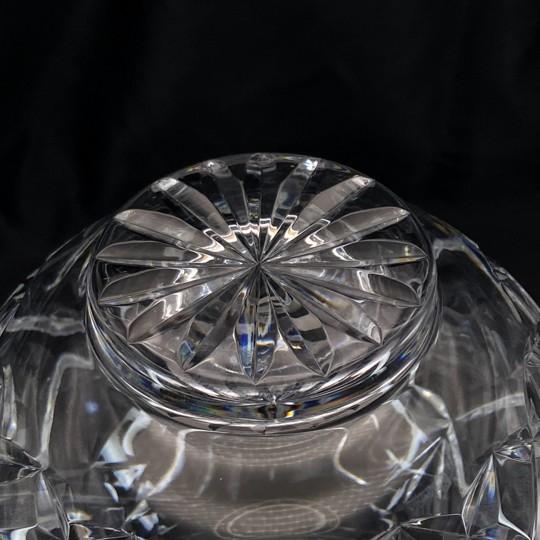 Waterford Crystal “Rossan” 8-Inch Rose Bowl (With Original Box and Packing Tissue) Vintage For Sale - Image 10 of 18