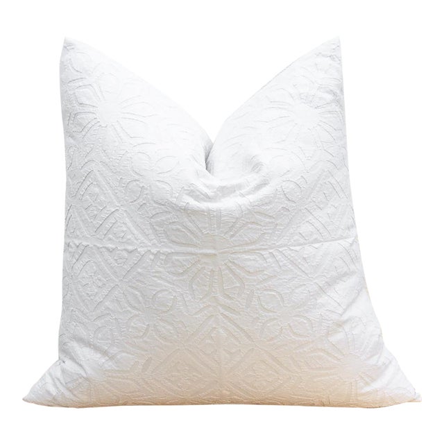 Mystic Euro Applique Pillow Cover For Sale