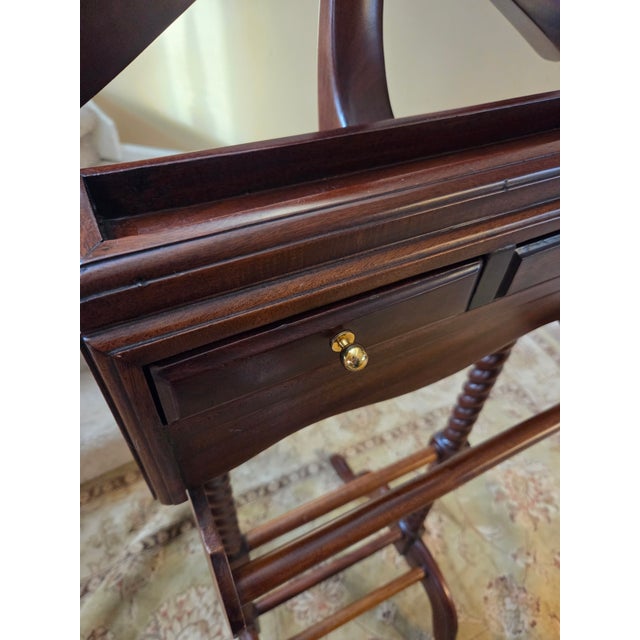 Hollywood Regency Late 20th Century Valet Stand For Sale - Image 3 of 14