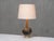 Textile Sculptural Stoneware Table Lamp by Jette Hellerøe for Axella Keramik, Denmark, 1960s For Sale - Image 7 of 12
