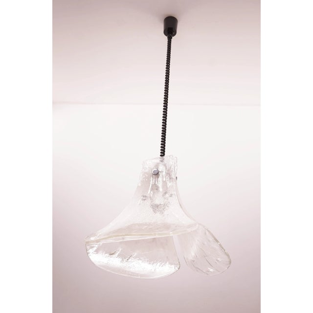 Murano Glass Hanging Lamp from Kalmar For Sale - Image 4 of 11