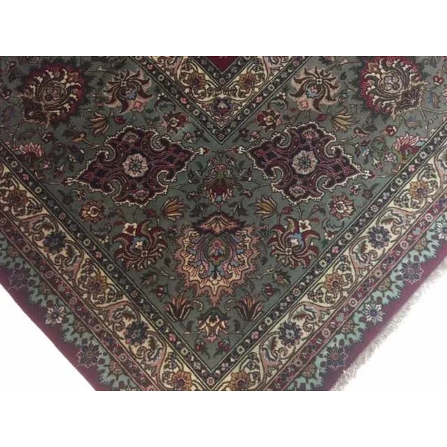 1960's Persian Tabriz Palace Rug, 14'3" X 16'10" For Sale - Image 11 of 12