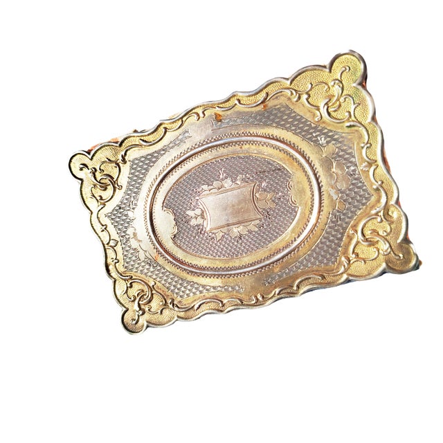 Silver Silver-Gilt Dance Card Holder, 1850, Set of 2 For Sale - Image 8 of 9
