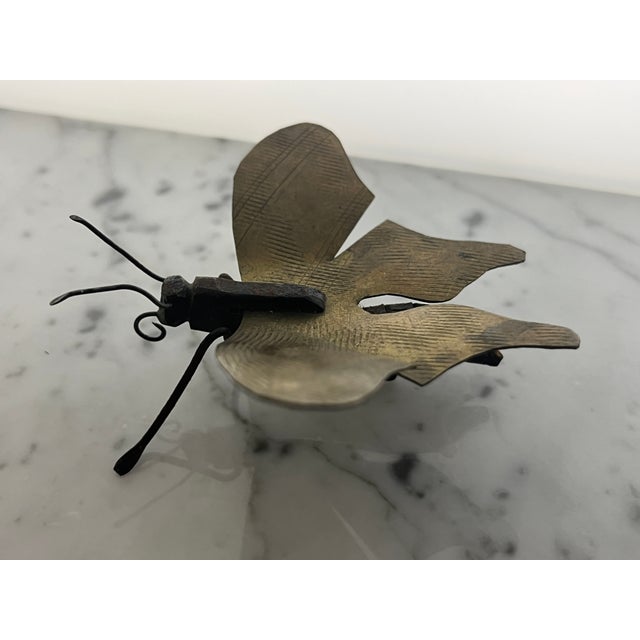 2020s Brass Moth Insect Handmade French 2 X 4 For Sale - Image 5 of 16
