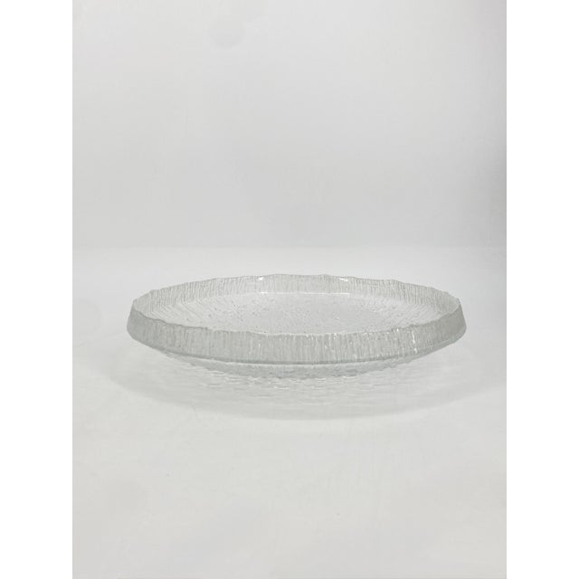 Ice Glass Ultima Thule Bowl by Tapio Wirkkala for Iittala, Finland, 1960s For Sale - Image 16 of 18