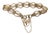 Late 19th Century Victorian 9k Gold Gate Bracelet With Padlock Heart Clasp For Sale