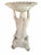 White Vintage Portuguese White Glazed Ceramic Figural Shell Compote Centerpiece Blanc De Chine Rocco Style For Sale - Image 8 of 9