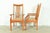 Stickley Arts & Crafts Cherry Wood High Back Spindle Dining Chairs, Set of Six For Sale - Image 11 of 15
