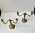 Vintage French Louis XIV Style Candelabras in Bronze, 1920s, Set of 2 For Sale - Image 4 of 9